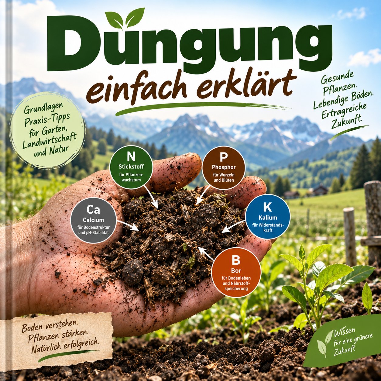 Handbuch «Düngung einfach erklärt» – Titelseite